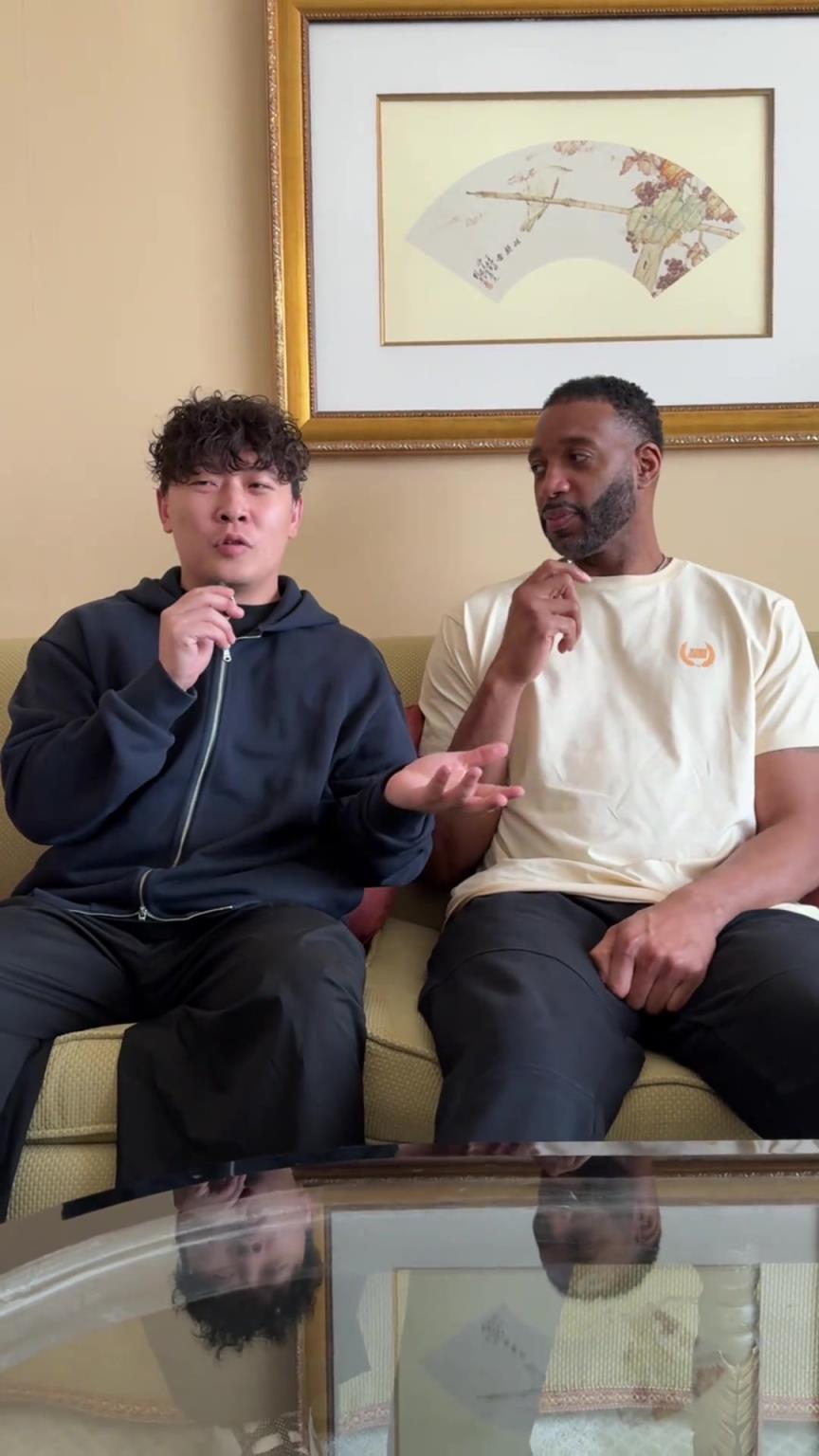 小伙子你真勇啊，在麥迪面前“那個，那個”的