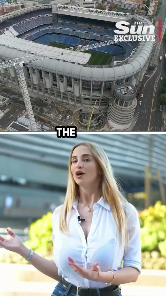 皇馬女主持預測歐冠比分，請原諒我??！我的全部精力都被身材吸引