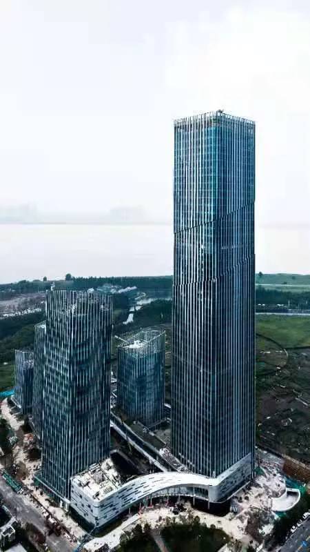 錢塘第一高樓即將竣工 200米天際線新地標(biāo)，幕墻工程鑄就城市新名片